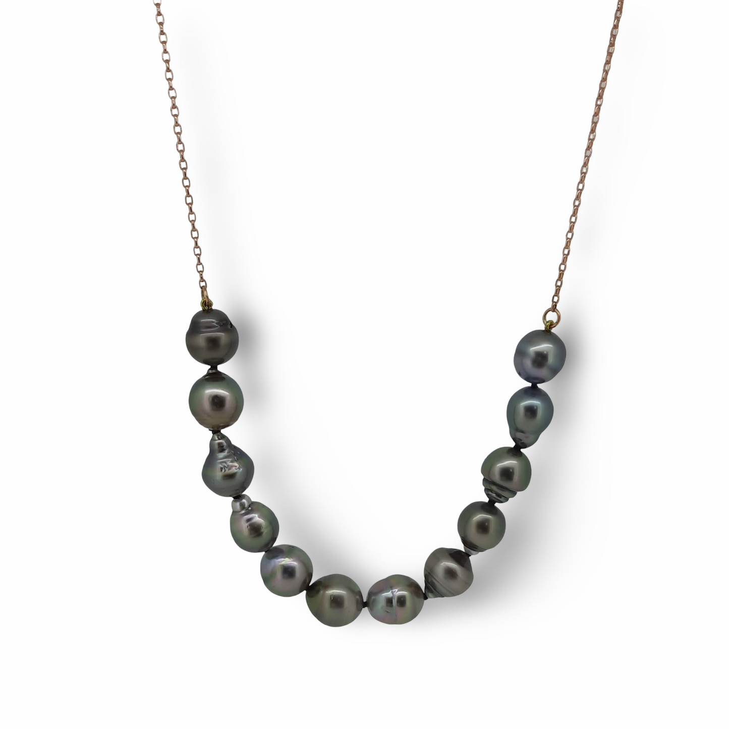 NAOMI SCHWARTZ | TAHITIAN PEARL ROSE GOLD NECKLACE