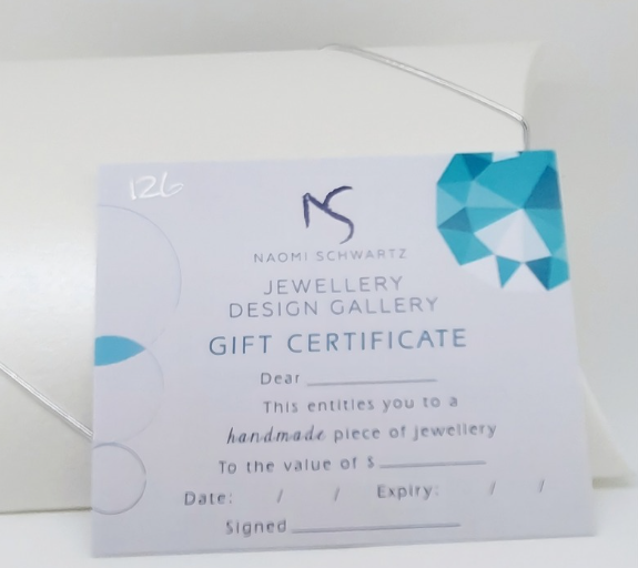 NAOMI SCHWARTZ | GIFT CERTIFICATE