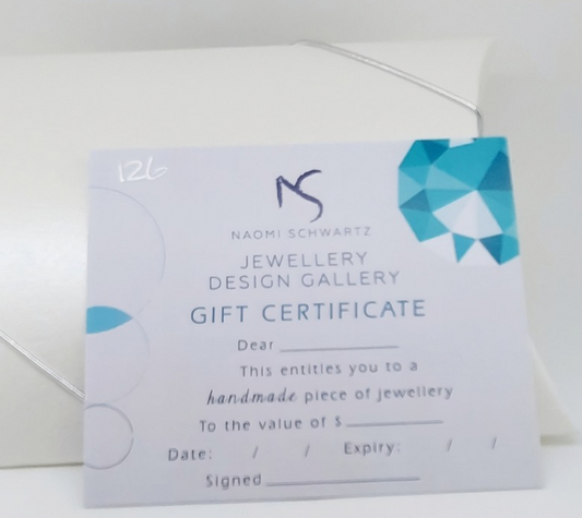 NAOMI SCHWARTZ | GIFT CERTIFICATE