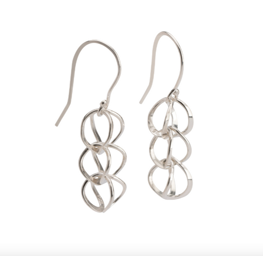 NAOMI SCHWARTZ | TRIPLE INFINITY EARRINGS