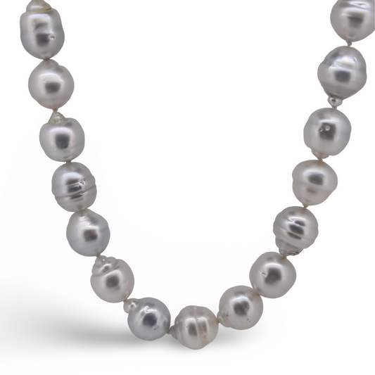 NAOMI SCHWARTZ | SILVER SOUTH SEA CIRCLE PEARLS