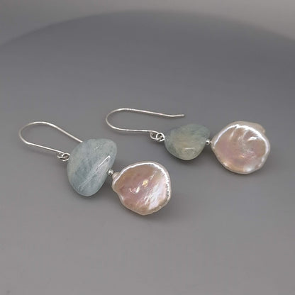 NAOMI SCHWARTZ | BAROQUE KESHI PEARL EARRINGS