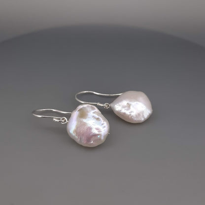 NAOMI SCHWARTZ | BAROQUE KESHI PEARL EARRINGS