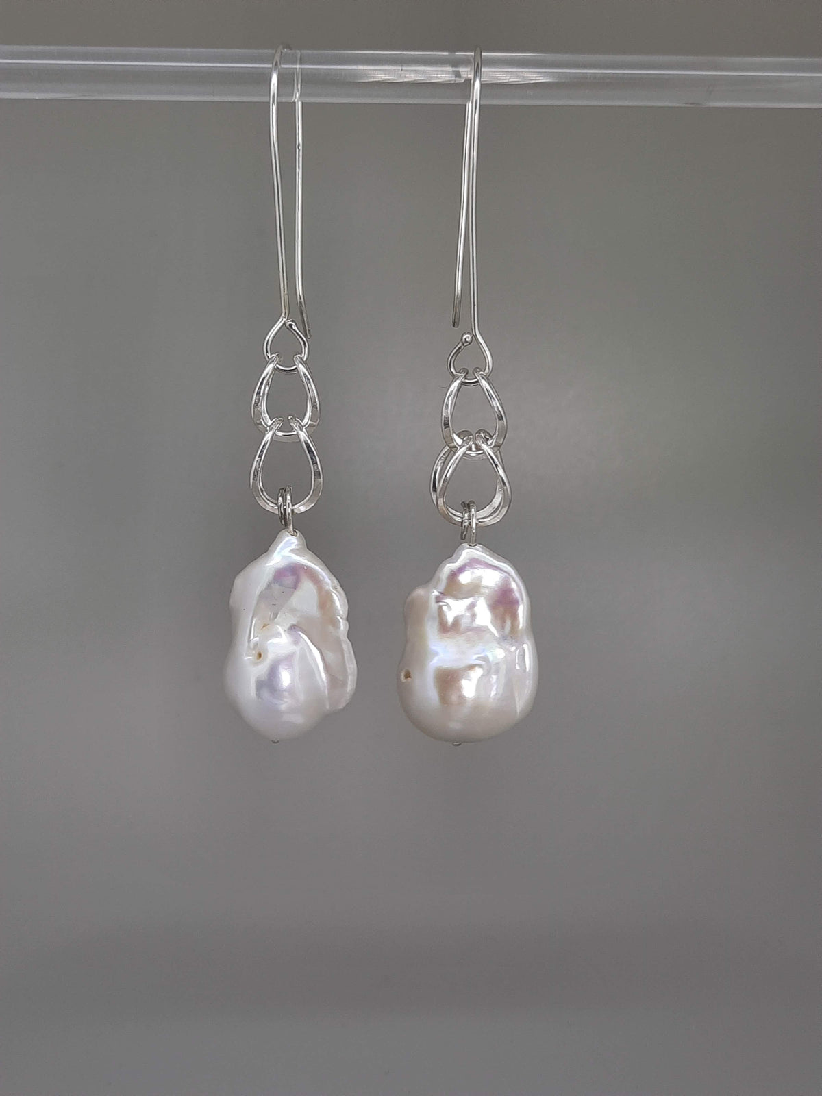 NAOMI SCHWARTZ | DOUBLE INFINITY BAROQUE PEARL EARRINGS