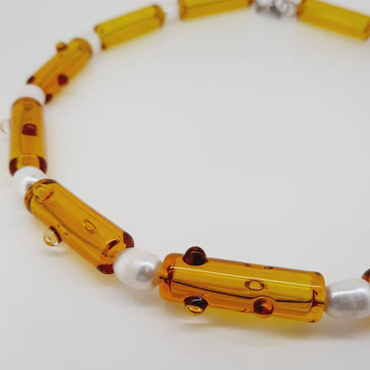 YO - DAN | GLASS BEAD NECKLACE