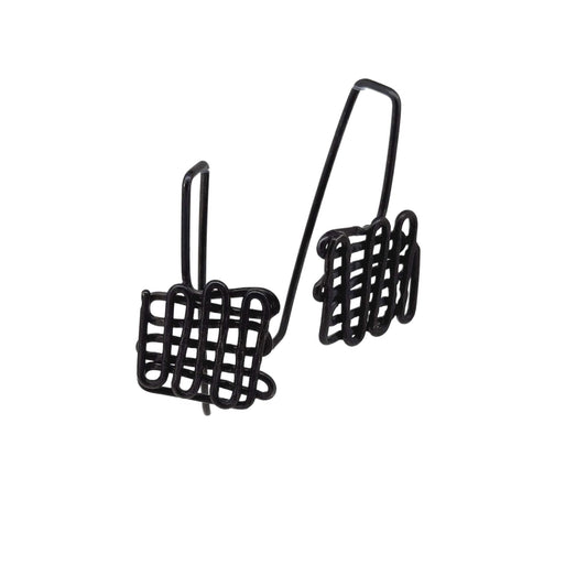 ANJA JAGSCH | CROSS HATCH MINI EARRINGS