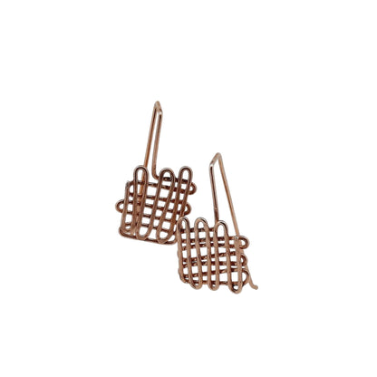 ANJA JAGSCH | CROSS HATCH MINI EARRINGS