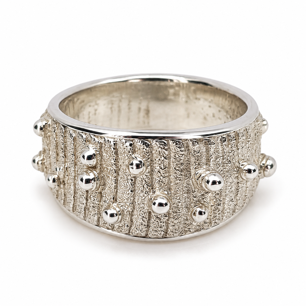 DAN VON SCHUTT | CUTTLEFISH CAST SPIKY RING