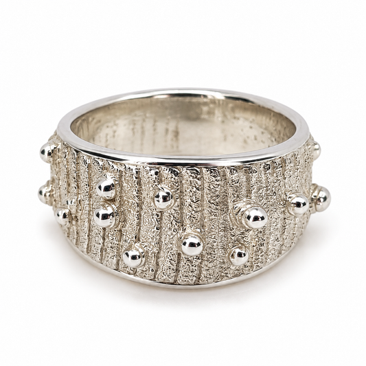 DAN VON SCHUTT | CUTTLEFISH CAST SPIKY RING