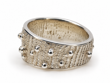 DAN VON SCHUTT | CUTTLEFISH CAST SPIKY RING