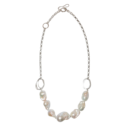 NAOMI SCHWARTZ | BAROQUE PEARL NECKLACE
