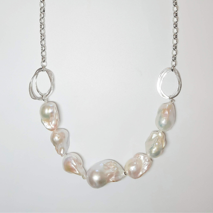 NAOMI SCHWARTZ | BAROQUE PEARL NECKLACE