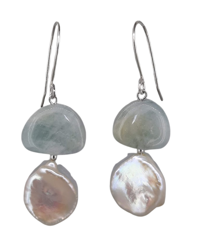 NAOMI SCHWARTZ | BAROQUE KESHI PEARL EARRINGS