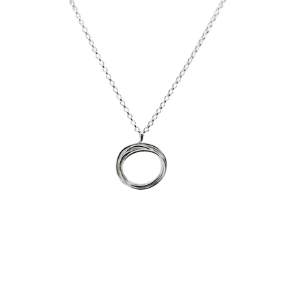 MELISSA GILLESPIE | COILED CIRCLE PENDANT ON CHAIN