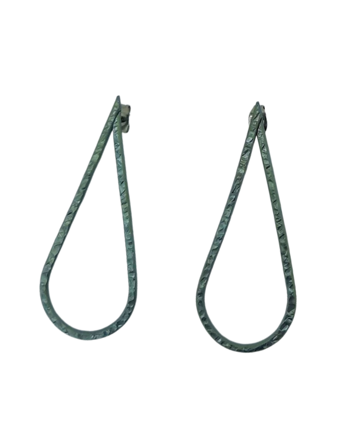 SARAH ROTHE | TEXTURED TITANIUM EARRINGS