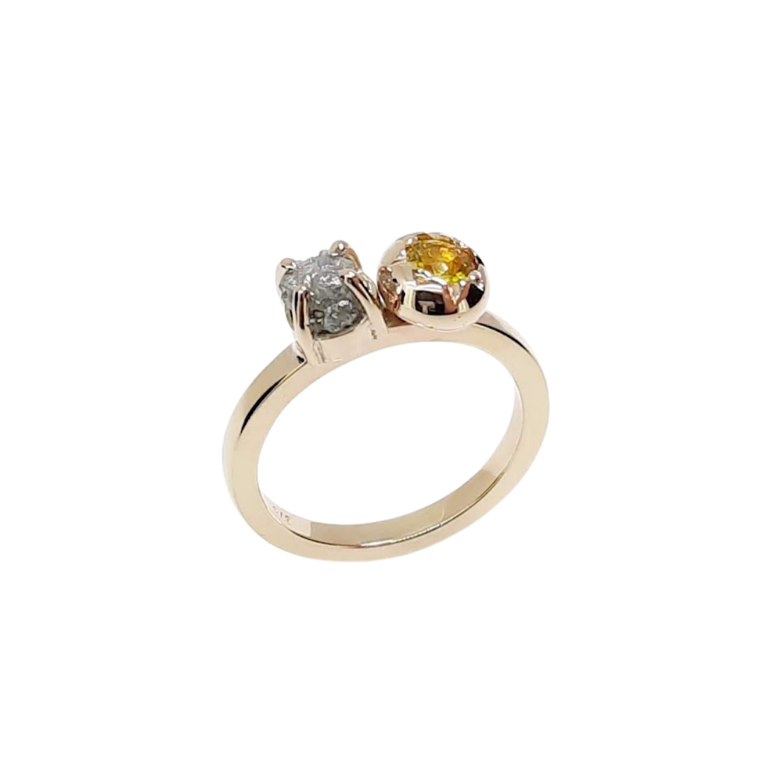 NAOMI SCHWARTZ | SUN & STONE RING – NAOMI SCHWARTZ JEWELLERY DESIGN GALLERY