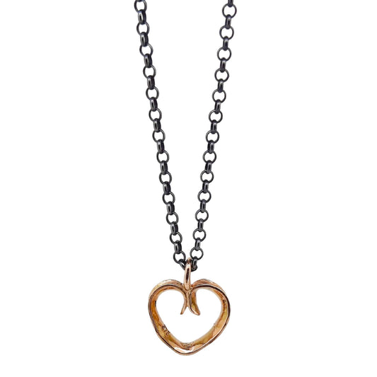 NAOMI SCHWARTZ | ENTWINE HEART NECKLACE