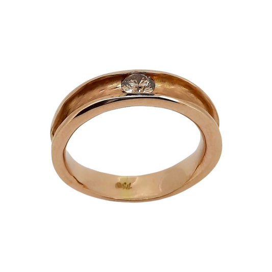 NAOMI SCHWARTZ | CHOCOLATE DIAMOND GROOVE RING